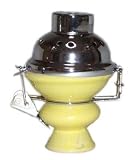 Produkt-Bild: Chinesischer/Nibo Tabakkopf glasiert mit Deckel, gelb