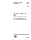 ISO 4039-1:1998, Road vehicles - Pneumatic braking systems - Part 1: Pipes, male fittings and tapped holes with facial sealing surface