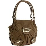 Guess Lorraine Satchel Handbag, Sand
