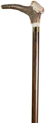 Crown Handle Stick Made of Antler