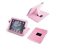 BadBoyz PINK PU  Leather Case Cover and Flip Stand for the Apple  iPad - Black+ FREE SCREEN PROTECTOR
