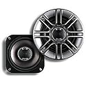 Polk Audio DB401 4-Inch Coaxial Speakers (Pair, Silver)