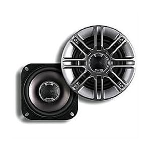 Polk Audio DB401 4-Inch Coaxial Speakers (Pair, Silver)
