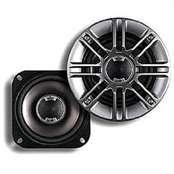 Polk Audio DB401 4-Inch Coaxial Speakers (Pair, Silver)