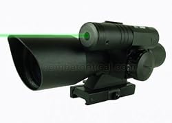 Aim Sports 2.5-10X40 Dual Illuminated Compact Rifle Scope