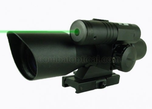 AimSports2.5-10X40DualIlluminatedCompactRifleScope