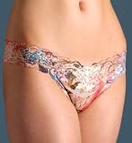 Butterflies Hydrangea Low Rise Thong (78110Hy)
