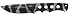 Uzi Combat Commander Fixed Blade Knife- Camo