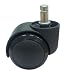 Kitchen & Housewares : CASTERS NON-LOCKING SOFT 5PK