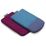 Palm Pixi Wooly Pouch (Berry,Blue)