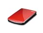 Buffalo Technology MiniStation Cobalt 320 GB USB 2.0 Slim Portable Hard Drive with TurboUSB HD-PE320U2/RD (Ruby Red)