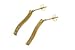 9ct Yellow Gold Diamond Drop Earrings