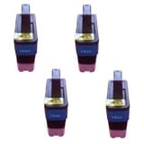 4 Cyan - MFC210C, MFC215C, MFC410N, MFC420CN, MFC425CN, MFC620CN, MFC640CW, MFC820CW, MFC3240C, MFC3340, MFC5440CN, MFC5840CN - DCP110C, DCP115C, DCP117C, DCP120C, DCP310CN, DCP315CN, DCP340CW Compatibles LC900 by GFS