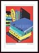 Art Poster Wood Framed Print - Art History - Artist: Tom Slaughter- Poster Size: 36 X 24