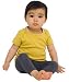 BabyLuxe YogaColors 4000 Infant Baby Rib Short Sleeve Lap T-Shirt
