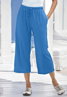 Woman Within Plus Size Petite sport knits Capris