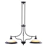  : Belle-Meade-07 - 2 Light Kitchen Island Pendant Lighting Fixture - Bronze - B3016