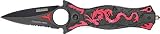 Tac Force TF-707RD Assisted Opening Folding Knife (4.5-Inch Closed)