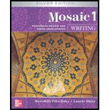 Mosaic 1 Writing Student Book: Silver Edition