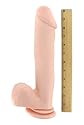 Deep Dickin Derek 12 Inch Dildo With Suction Cup