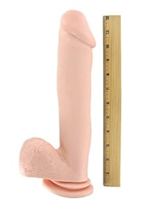 Deep Dickin Derek 12 Inch Dildo With Suction Cup