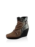 Esther Garcia Botines cuña (Taupe)