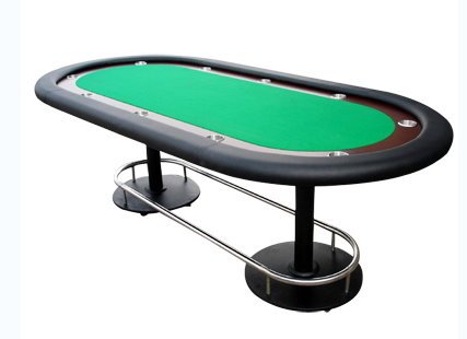 Tables Deluxe Vegas - Table - Table de Poker Deluxe Vegas Vert et Noir Pieds Métal