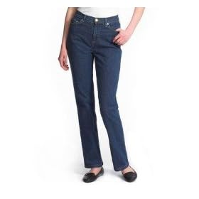 Liz Claiborne Hepburn Stretch Straight Leg Jean lcmua396