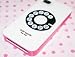 Kate Spade iPhone 4/4S White Resin Hard Case(Old Telephone Style)