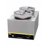 Buffalo Bains Marie with Round Pots 2 x 5.2 Ltr