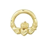 14k Claddagh Tie Tack Pin