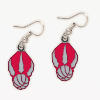 TORONTO RAPTORS OFFICIAL LOGO EARRINGS