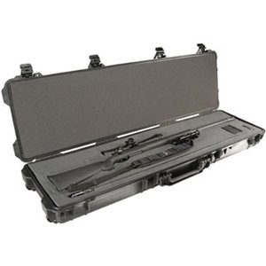 Pelican 1750 Case with Foam for Rifle Black