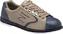 Brunswick Zone Tan/Navy Mens Bowling Shoes Right Handed (10.0)