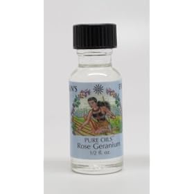 Rose Geranium - Sun's Eye 'Pure' Oils - Half Ounce Bottle 11574