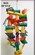 Zoo Max DUS623 Silly-Billy Mammoth 30in Ht x 12in W Large Bird Toy