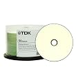 CD-r Bulk 80 Min 52X White Inkjet Hub Spindle