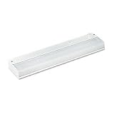 Ledu L9011 Low-profile fluorescent under-cabinet fixture, 18 long x 1-1/2 deep, white