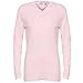 Barely Pink Beach Hoodie - 3 Button Ribbed Hoodie