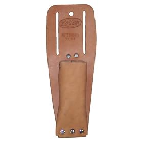 Bucket Boss 55132 Fiber Lined Utility Sheath, Saddle Leather