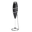 BonJour Frother, Automatic Battery Powered Oval with Stand, Black