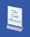 NEW, Acrylic Menu Card Holder, Table Sign Holder Display, Ad Frame, Slide-In Design, Portrait Display, Two-Sided - 6 x 4 Inches