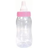 Pink Baby Bottle Bank