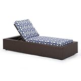 Soho Outdoor Chaise Lounge Chair Cushion - Frontgate - Patio Furniture