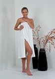 Terry Spa Wrap * Canyon Rose Spa Apparel Collection * Color: White