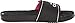 adidas Women's Adissage 2.0 Slides Sandal, Black/Silver/Shock Pink, 7