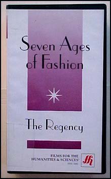 Seven Ages of Fashion the Regency (1790-1837)