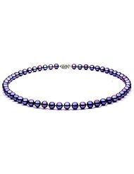 8.5-9mm Black Freshwater Pearl Necklace