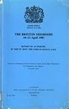 The Brixton disorders 10-12 April 1981 : report of an enquiry