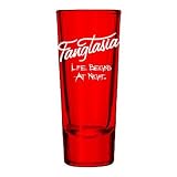 True Blood Fangtasia Red Shooter Glass